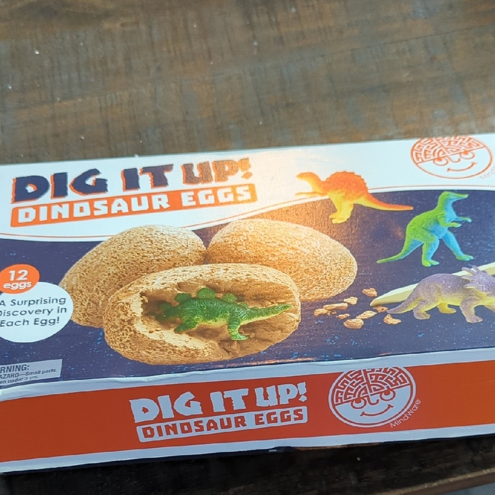 Dig It Up! Dinosaur Eggs - Multicolor